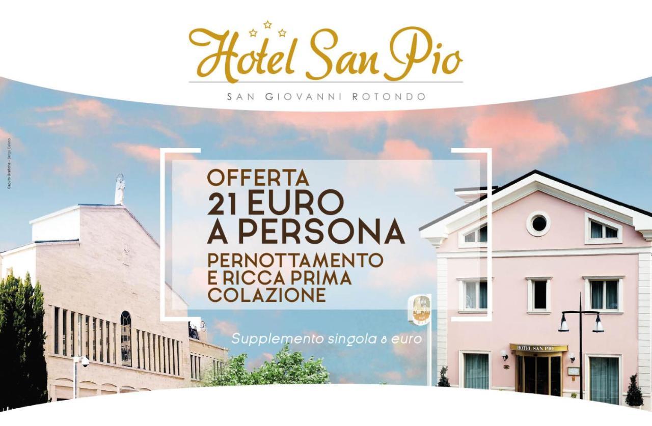 Hotel San Pio San Giovanni Rotondo Buitenkant foto
